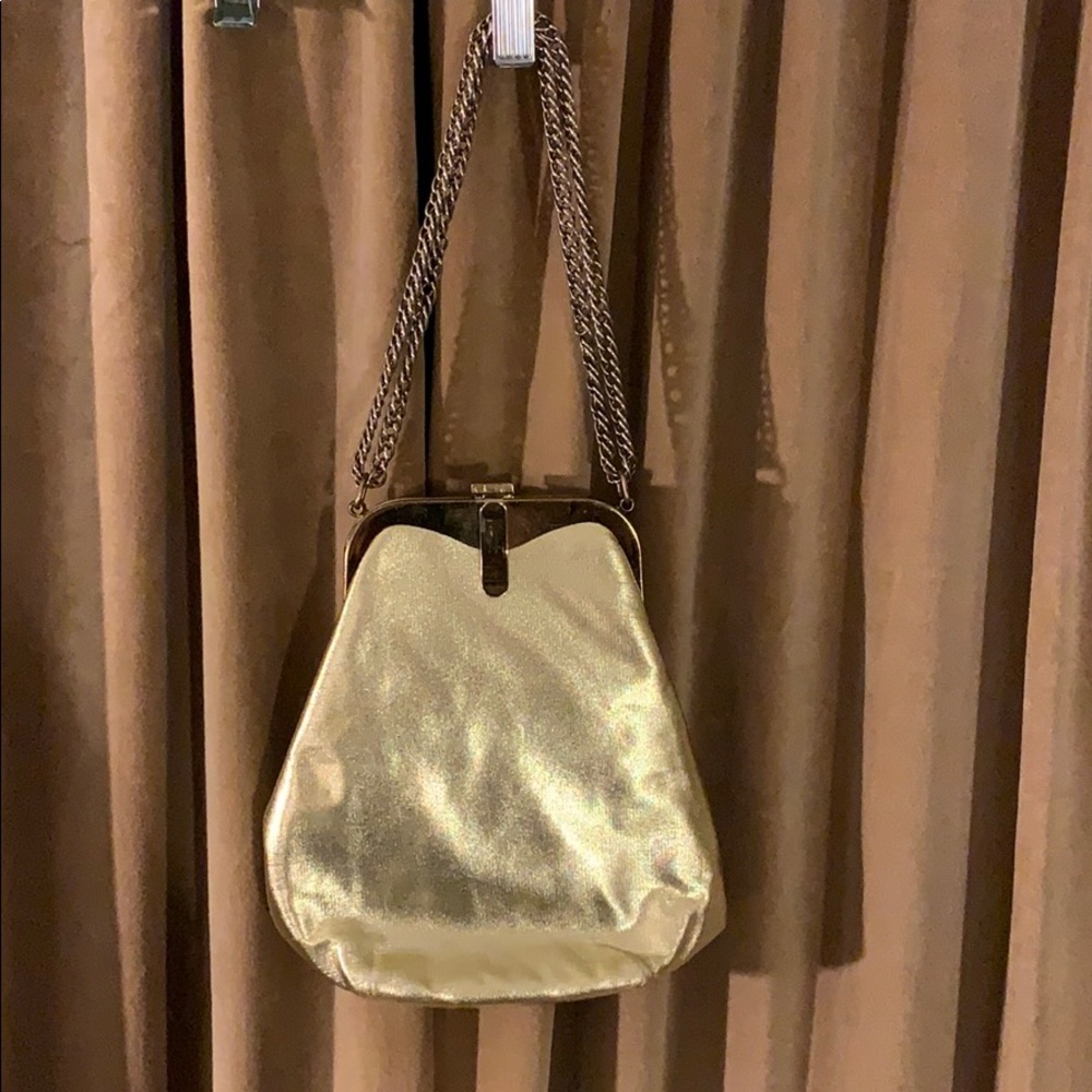Vintage gold bag